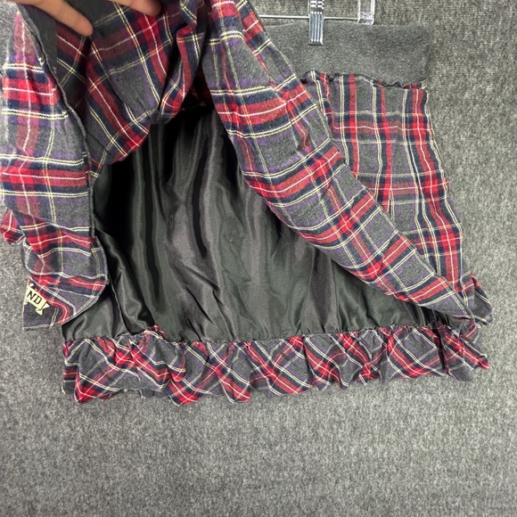 Plaid DisneyWorld  Disneyland Resort Layered Skirt Size XXL Drawstring Waist - Picture 4 of 11